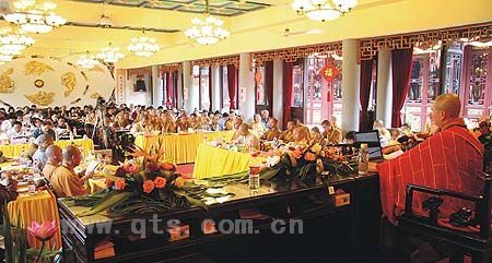 可祥大和尚在宁波佛教居士林讲经弘法_七塔禅寺