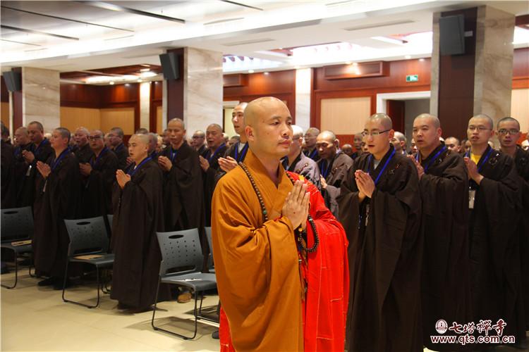 七塔禅寺传授三坛大戒法会礼请达照法师作佛学专题讲座