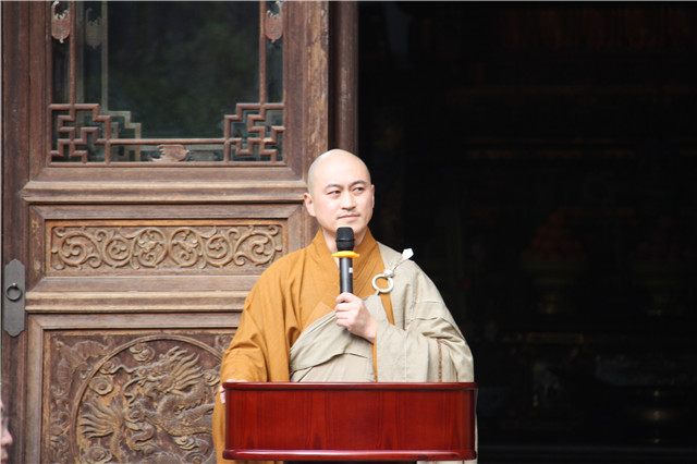 七塔禅寺传授三坛大戒法会教二坛正授比丘戒法及登坛律仪